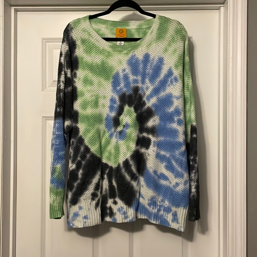 Ruby Rd. Tie Dye oversized Sweater